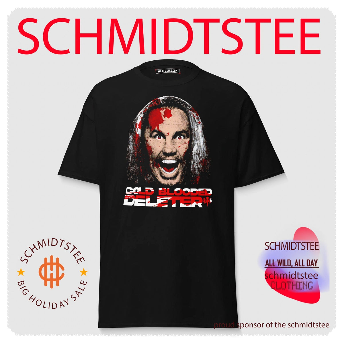 Matt Hardy Cold Blooded Deleter Wrestling shirt Unisex