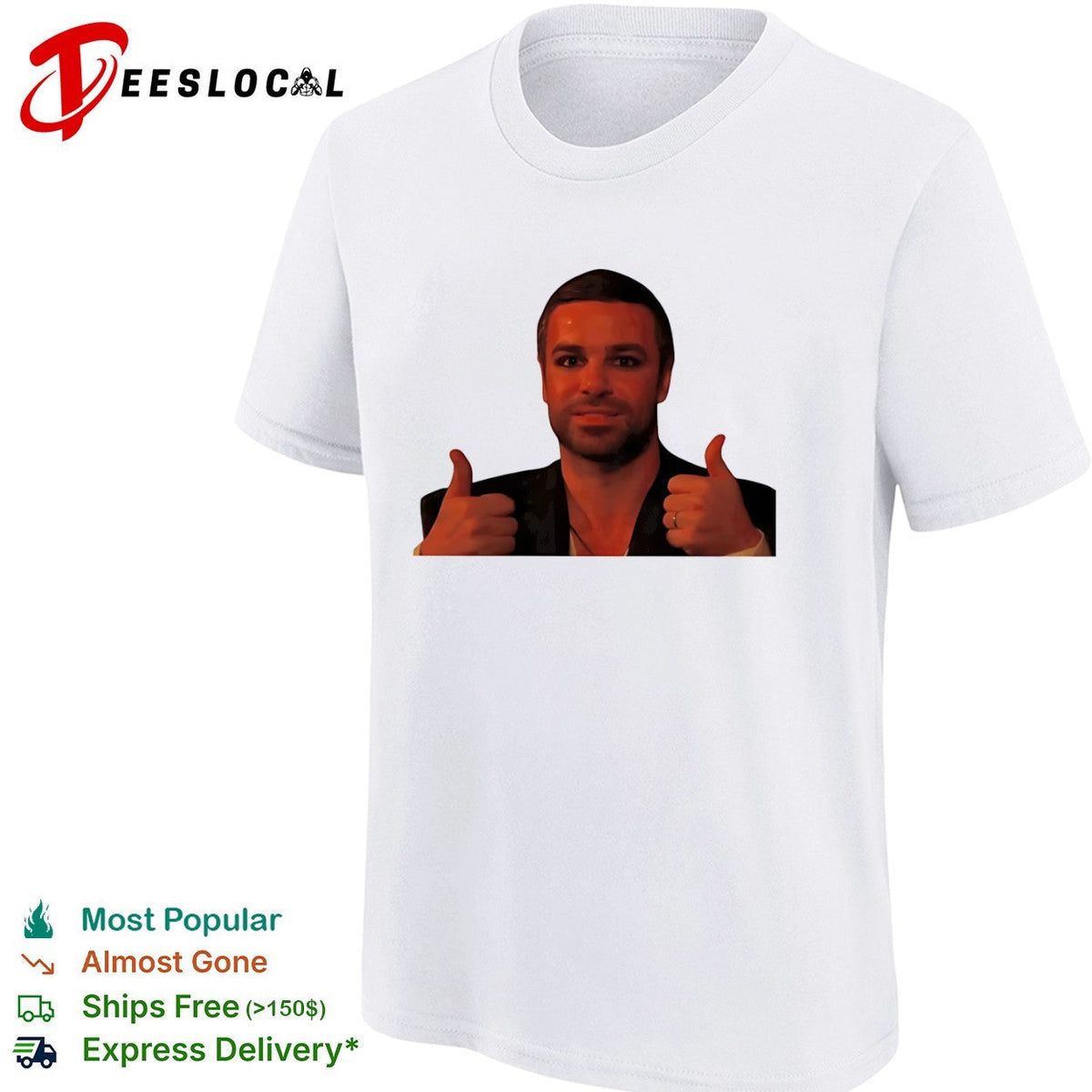 Matthew Fox as Jack Shephard photo shirt Unisex