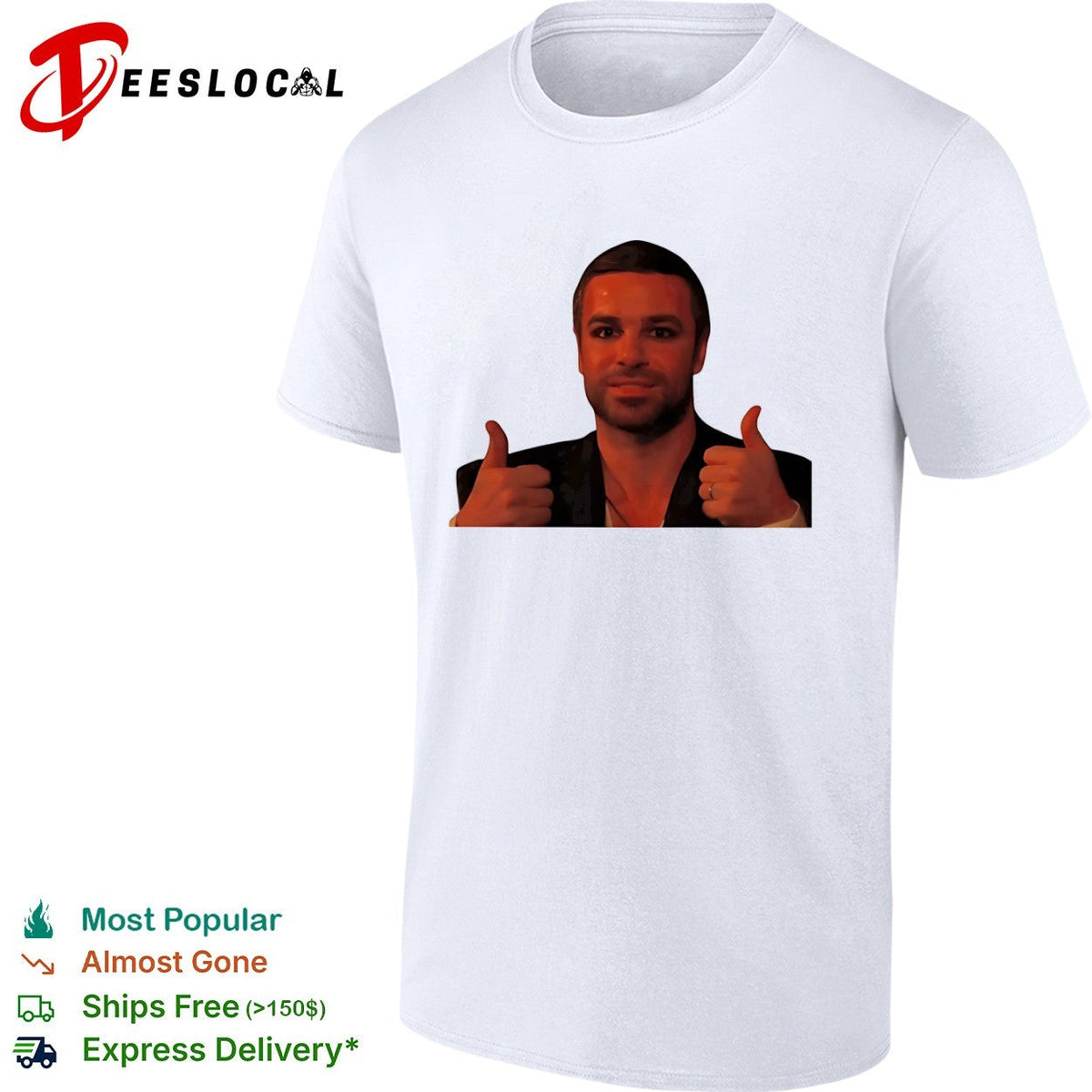 Matthew Fox as Jack Shephard photo shirt Unisex