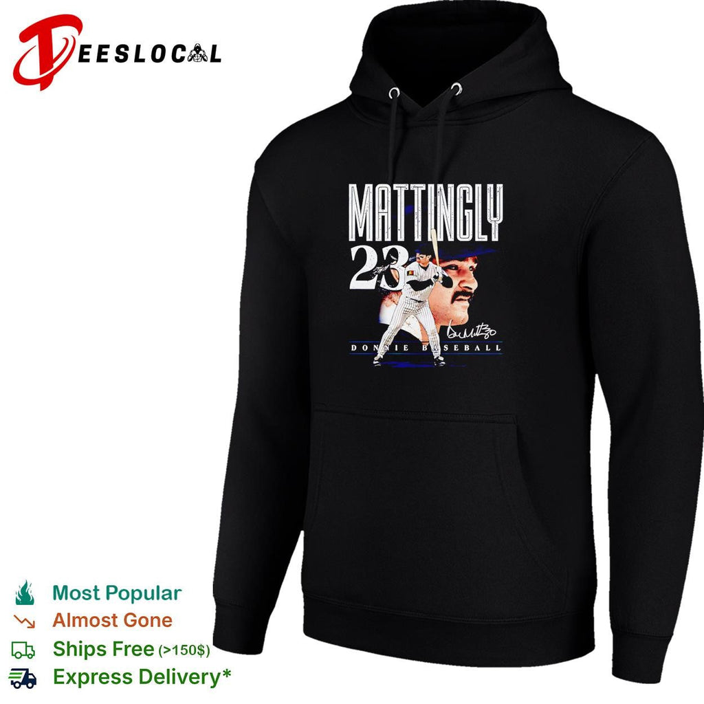 Mattingly 23 Donnie Baseball New York Yankees signature shirt Unisex