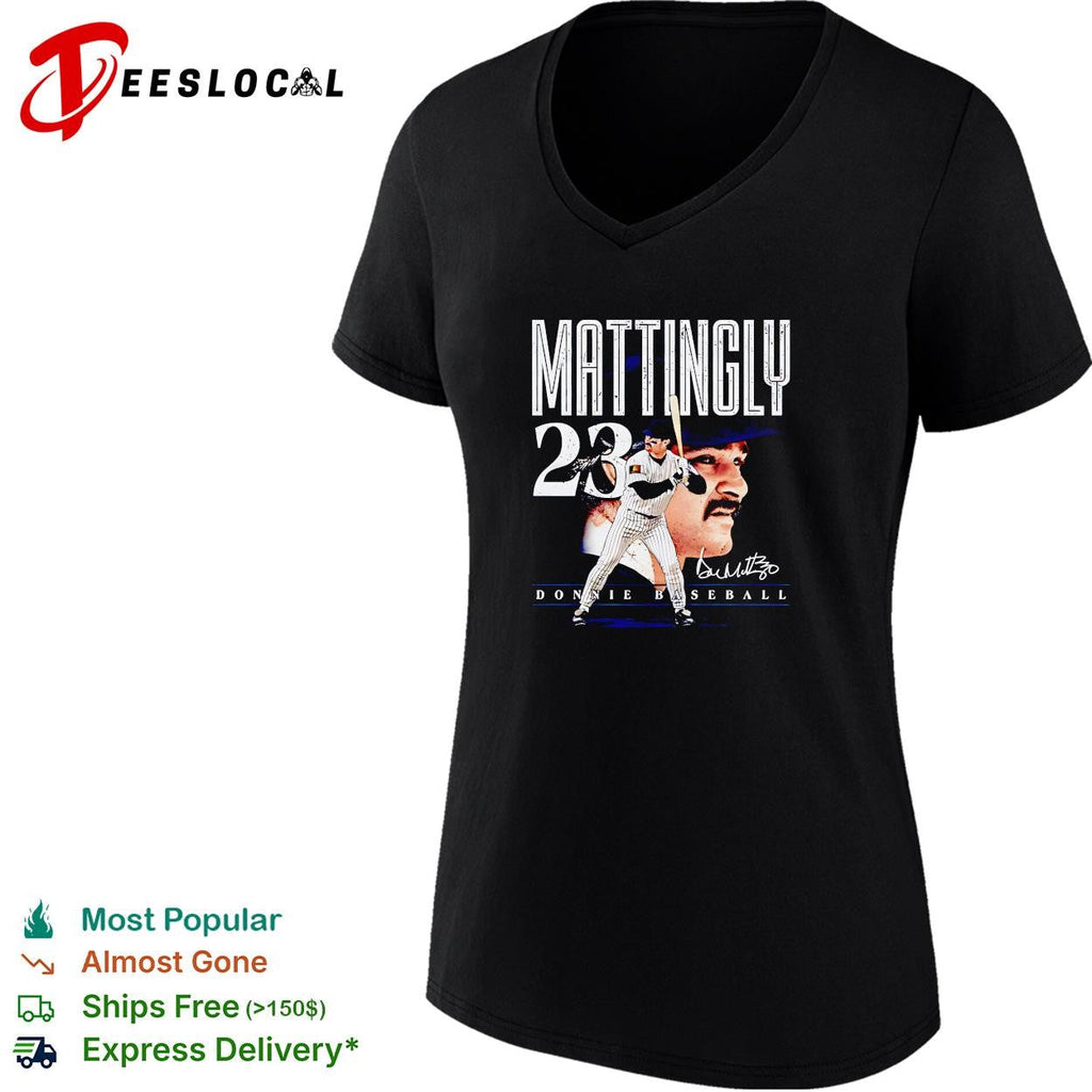 Mattingly 23 Donnie Baseball New York Yankees signature shirt Unisex