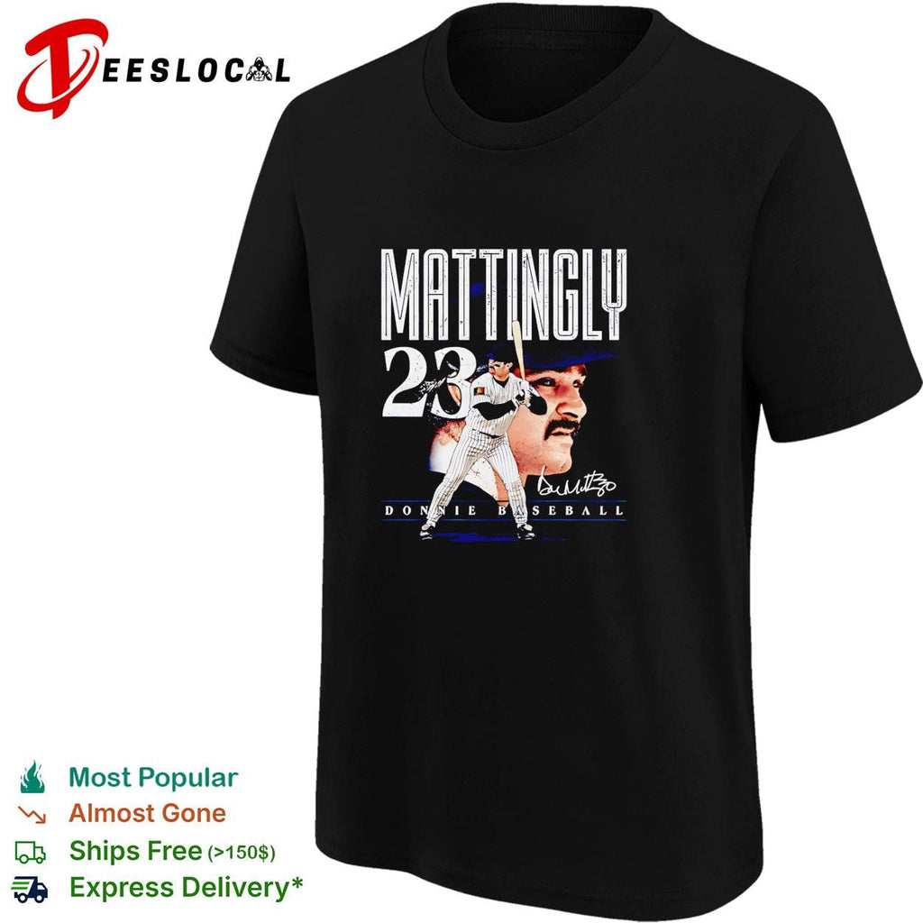 Mattingly 23 Donnie Baseball New York Yankees signature shirt Unisex