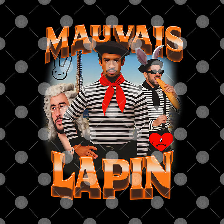 Mauvais Lapin Bad Bunny T Shirt Unisex