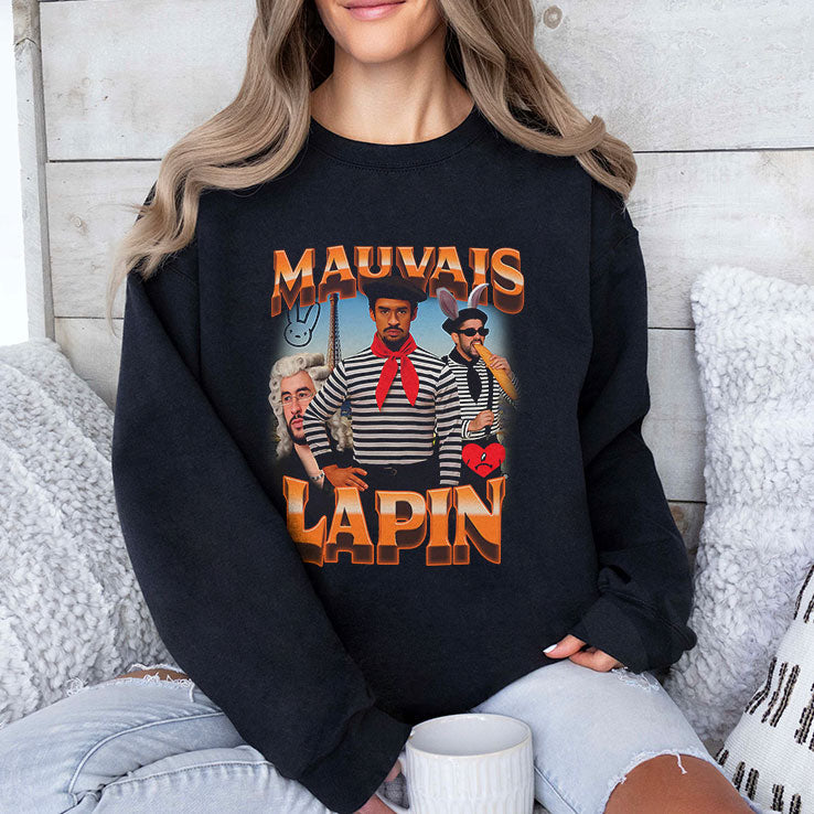 Mauvais Lapin Bad Bunny T Shirt Unisex
