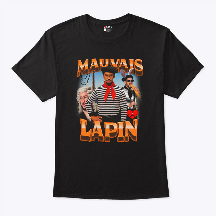 Mauvais Lapin Bad Bunny T Shirt Unisex