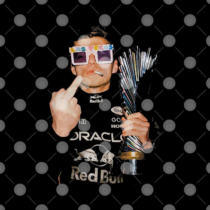 Max Verstappen Middle Finger T Shirt Unisex
