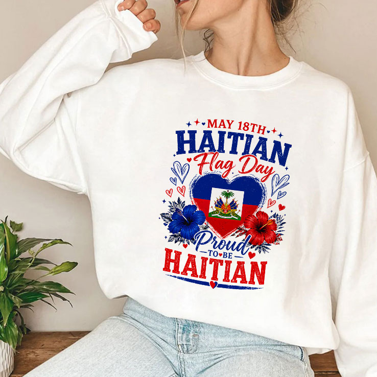 May 18th Haitian Flag Day Proud To Be Haitian T Shirt Unisex