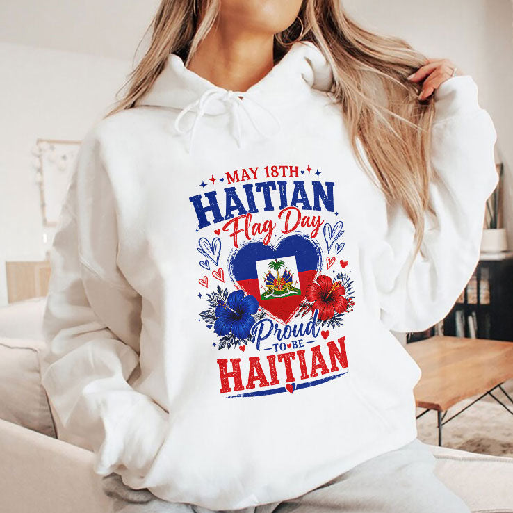 May 18th Haitian Flag Day Proud To Be Haitian T Shirt Unisex