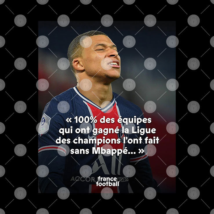 Mbappé Meme PSG Champions League Joke Shirt Unisex