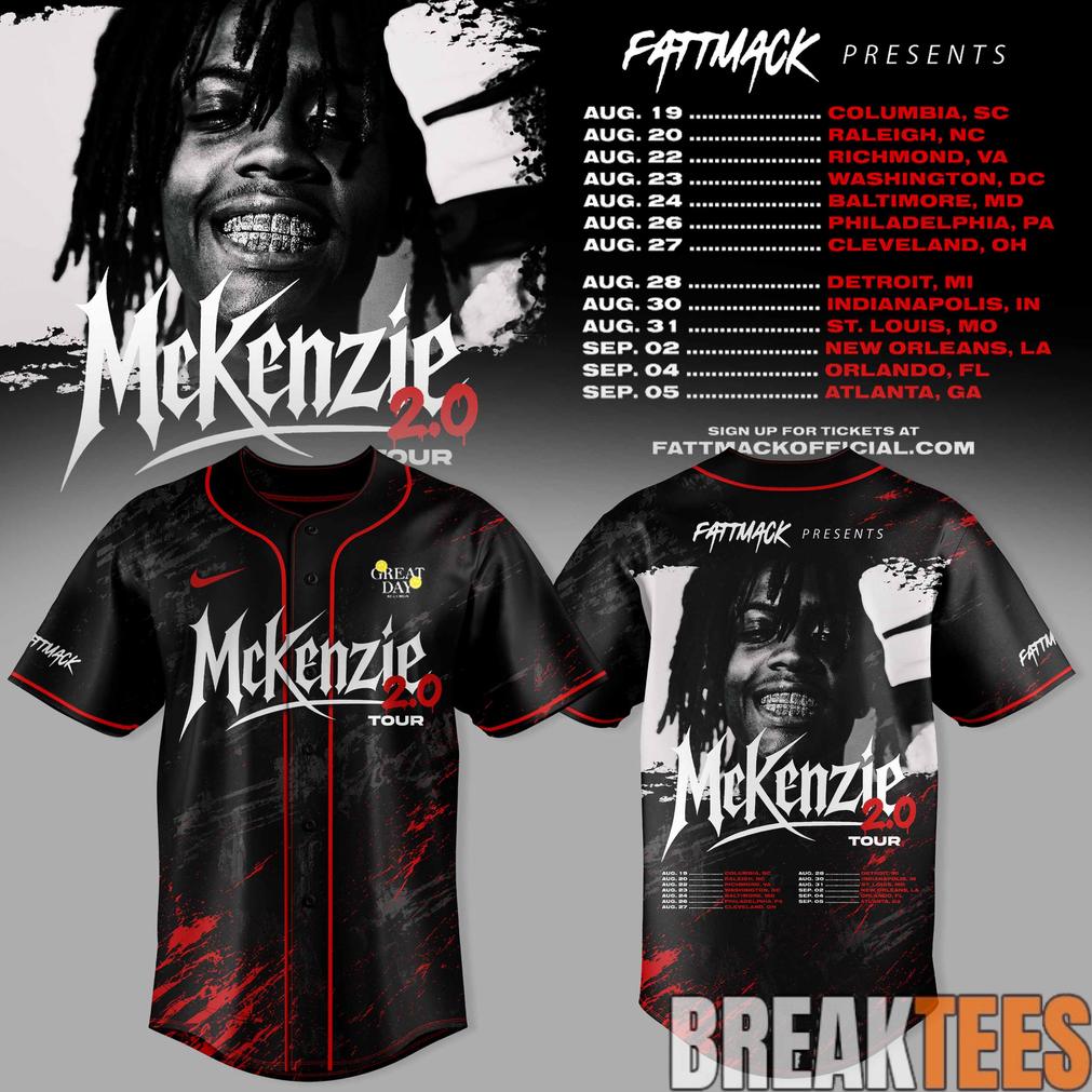 McKenzie 2.0 “NO MERCY TOUR Jersey Unisex