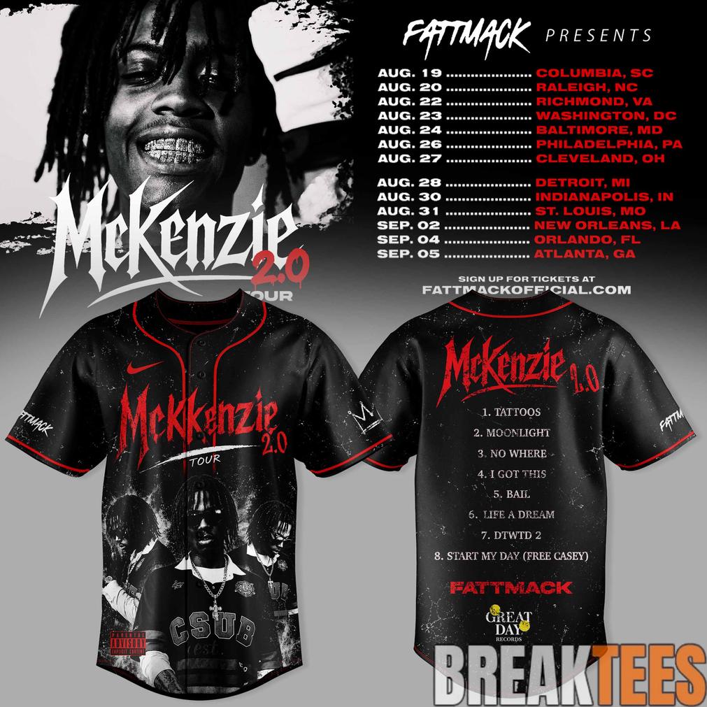 McKenzie 2.0 “NO MERCY TOUR Jersey Unisex
