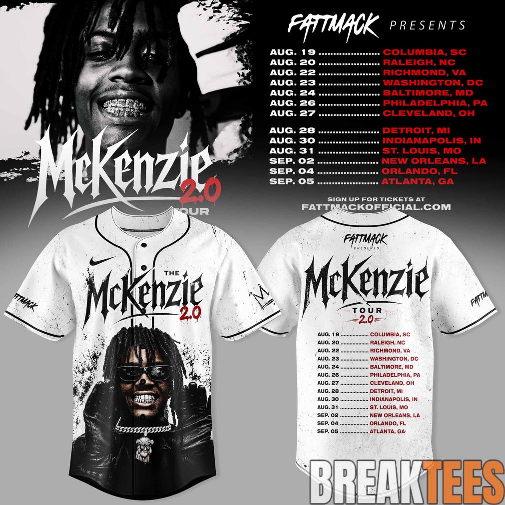 McKenzie 2.0 “NO MERCY TOUR Jersey Unisex