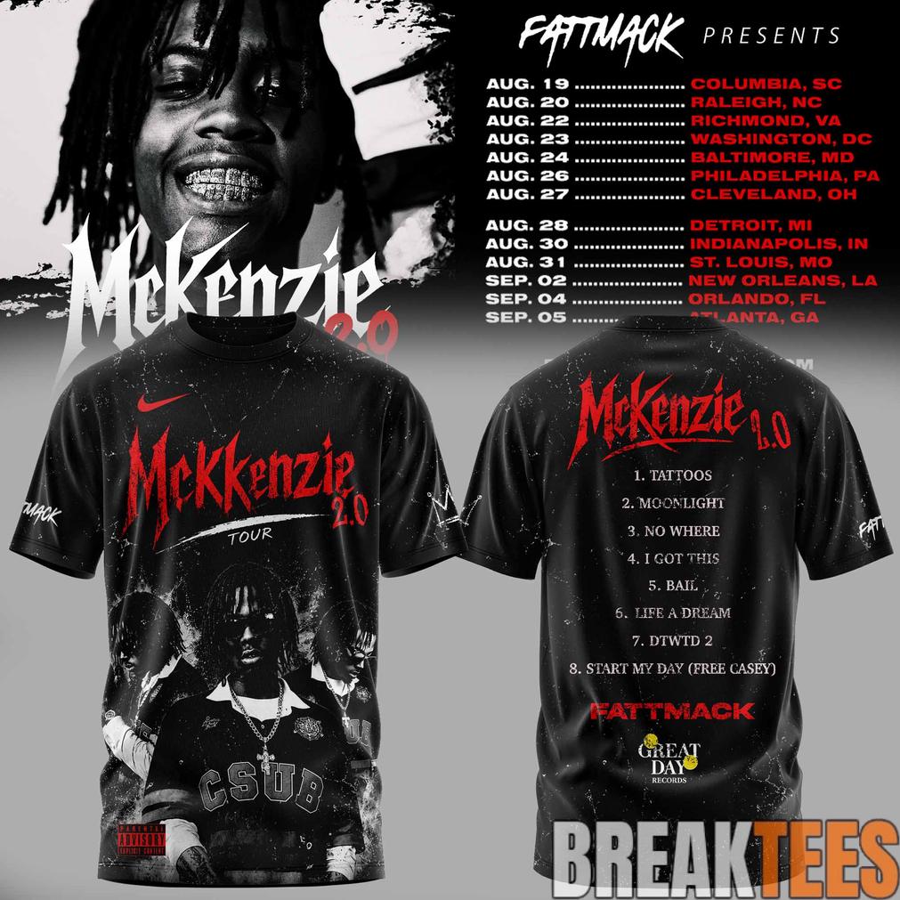 McKenzie 2.0 “NO MERCY TOUR Tee Unisex