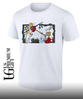 Medieval Scene Dog vs Rabbit fight shirt Unisex
