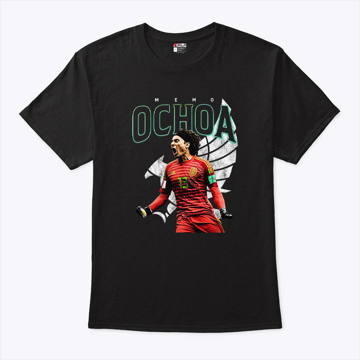 Memo Ochoa Soccer Mexico Goalkeeper T Shirt Unisex