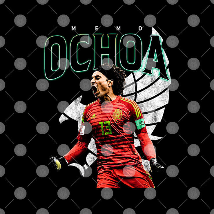 Memo Ochoa Soccer Mexico Goalkeeper T Shirt Unisex