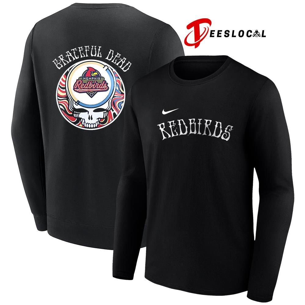 Memphis Redbirds x Grateful Dead Triple A logo shirt Unisex