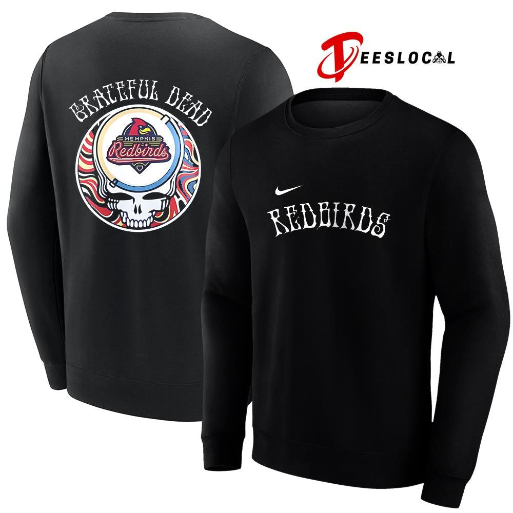 Memphis Redbirds x Grateful Dead Triple A logo shirt Unisex