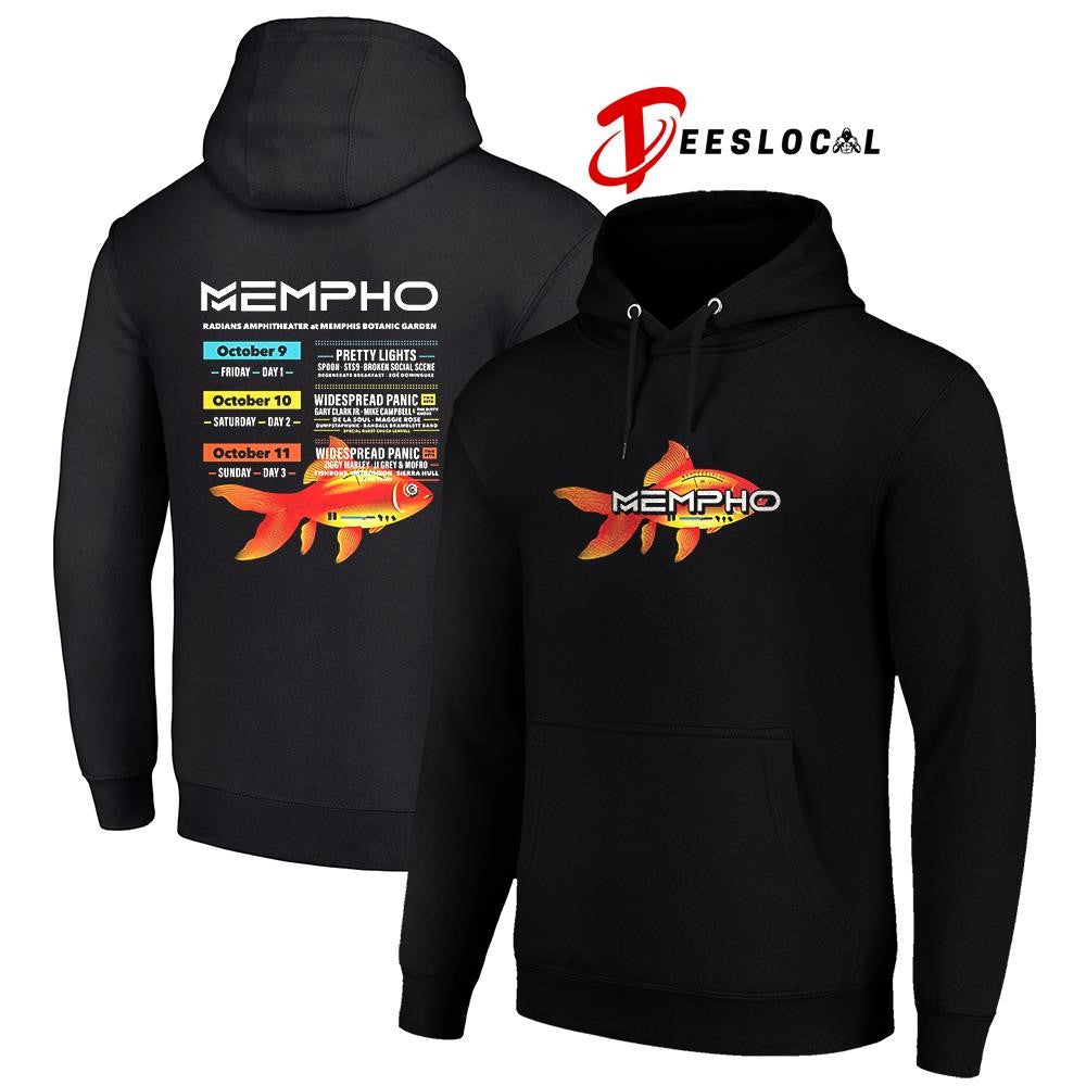 Mempho Music festival full lineup Memphis Tennessee Radians Amphitheater shirt Unisex