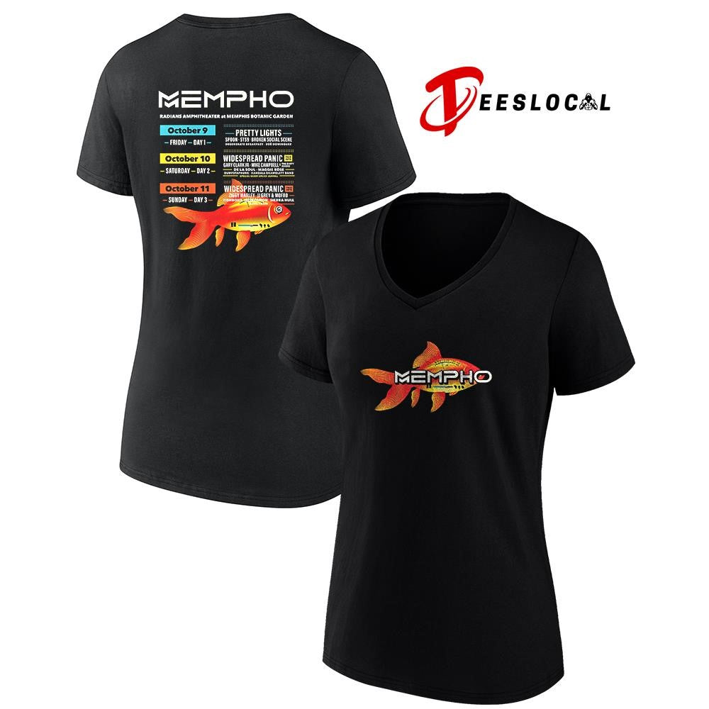 Mempho Music festival full lineup Memphis Tennessee Radians Amphitheater shirt Unisex