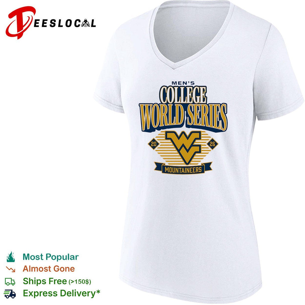 Men’s College World Series 2026 West Virginia Mountaineers logo shirt Unisex