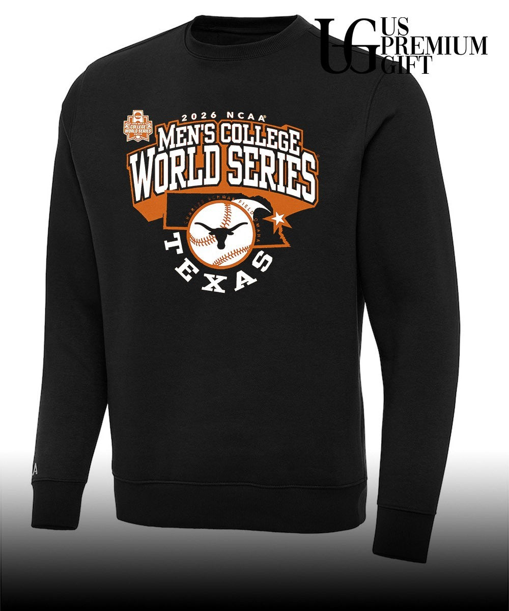 Men’s College World Series Texas Longhorns 2026 Baseball NCAA Bound shirt Unisex