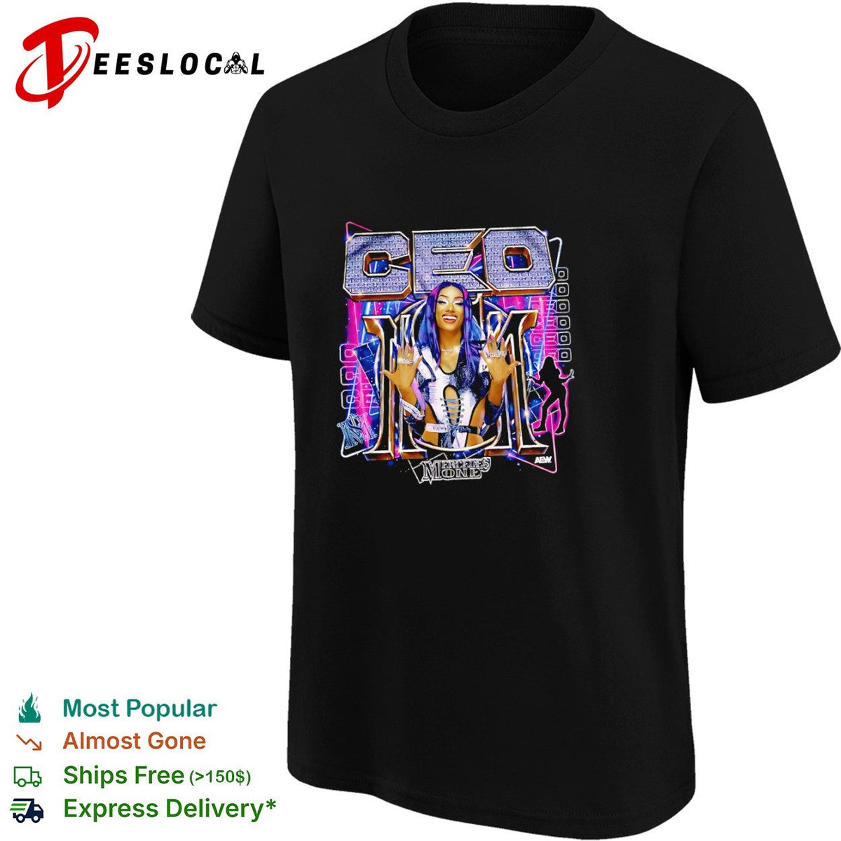 Mercedes Mone CEO Wrestling shirt Unisex
