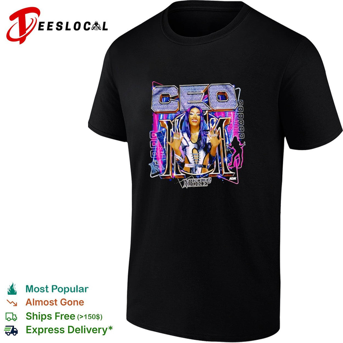 Mercedes Mone CEO Wrestling shirt Unisex