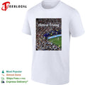 Messi Almost Friday World Cup 2026 soccer stadium crowd photo collage shirt Unisex
