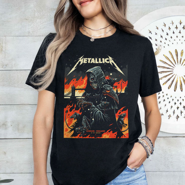 The Metallica London England 2026 Night 1 M72 World Tour Shirt Unisex