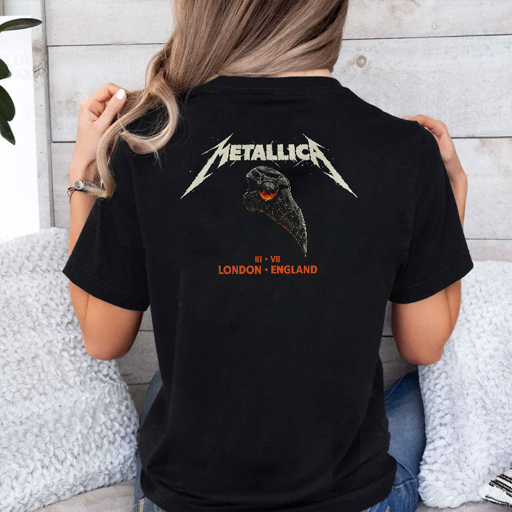The Metallica London England 2026 Night 1 M72 World Tour Shirt Unisex