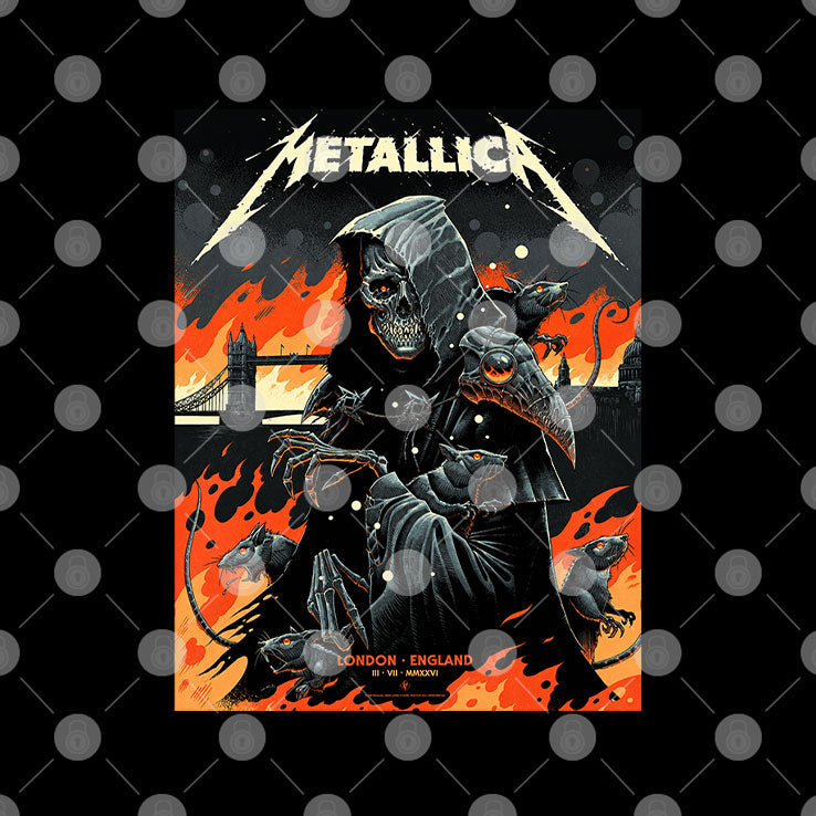 The Metallica London England 2026 Night 1 M72 World Tour Shirt Unisex