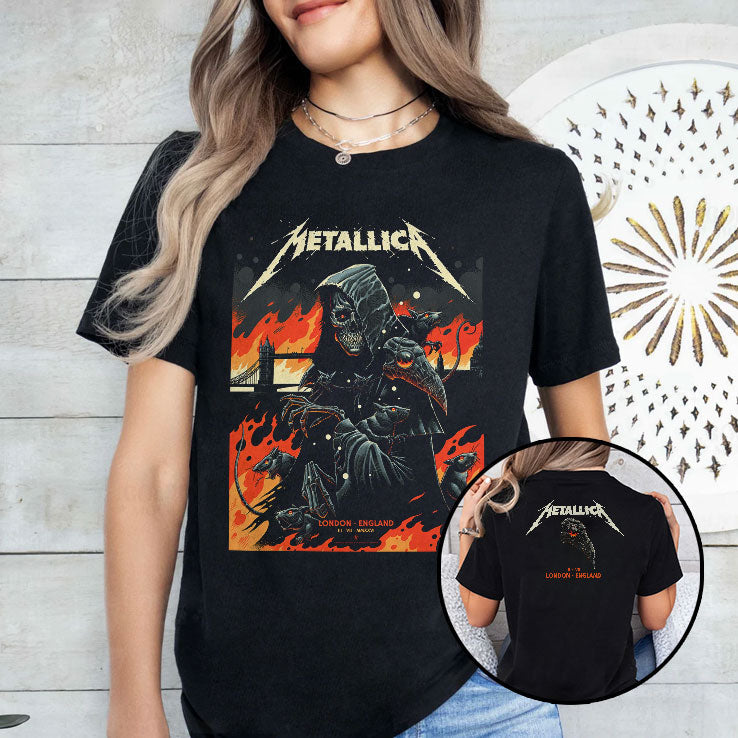 The Metallica London England 2026 Night 1 M72 World Tour Shirt Unisex