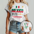 Mexico 2025 Concacaf Gold Cup Campeones T Shirt Unisex