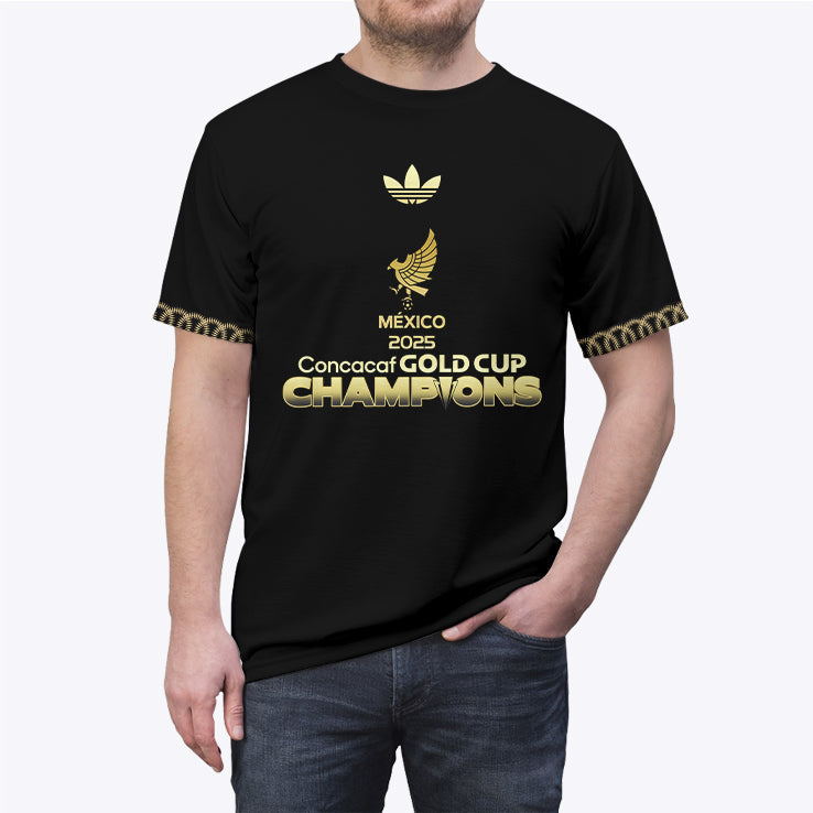 Mexico 2025 Concacaf Gold Cup Champions Bicampeones All Over Print Unisex T Shirt Unisex