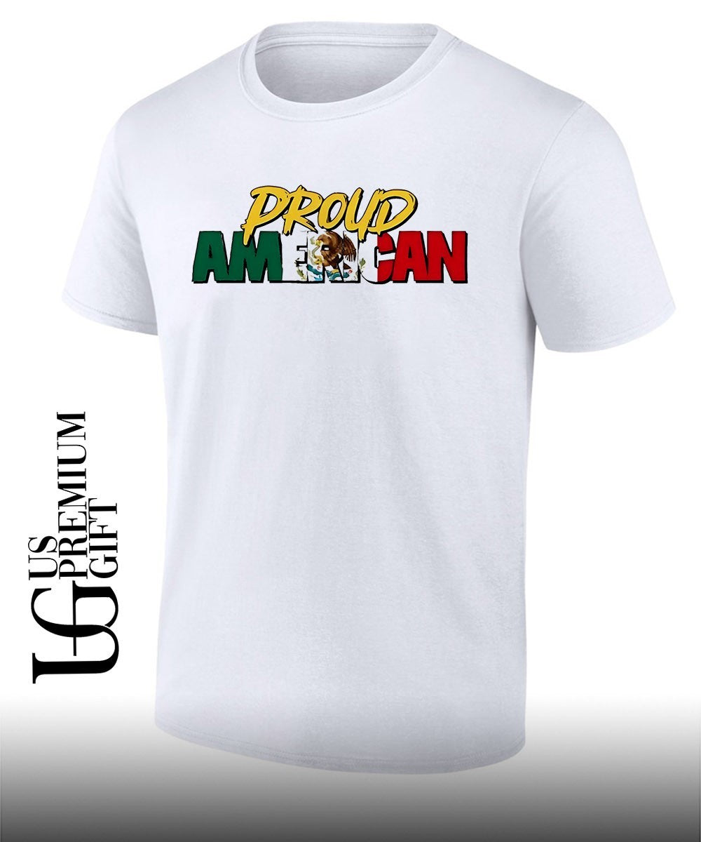 Mexico Flag Pride Proud American shirt Unisex