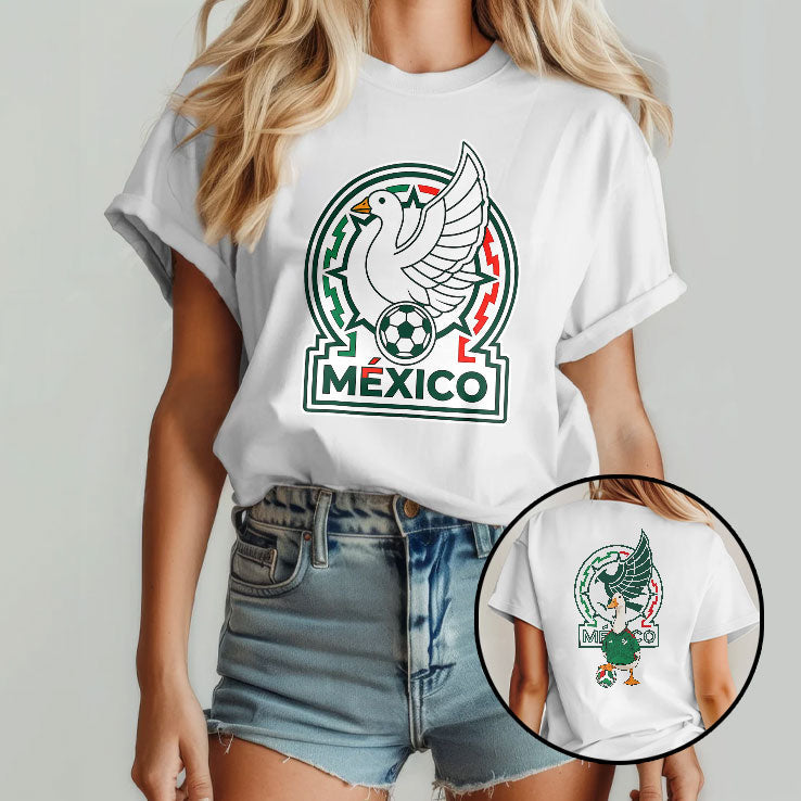 Mexico World Cup Merlin The Duck T Shirt Unisex