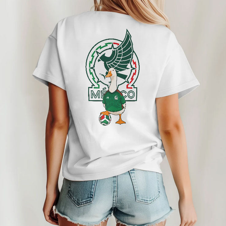 Mexico World Cup Merlin The Duck T Shirt Unisex