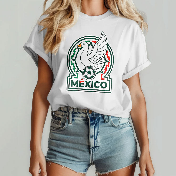 Mexico World Cup Merlin The Duck T Shirt Unisex