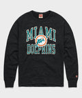 Miami Dolphins Arch Crewneck Unisex