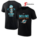 Miami Dolphins God first family second cross shirt Unisex