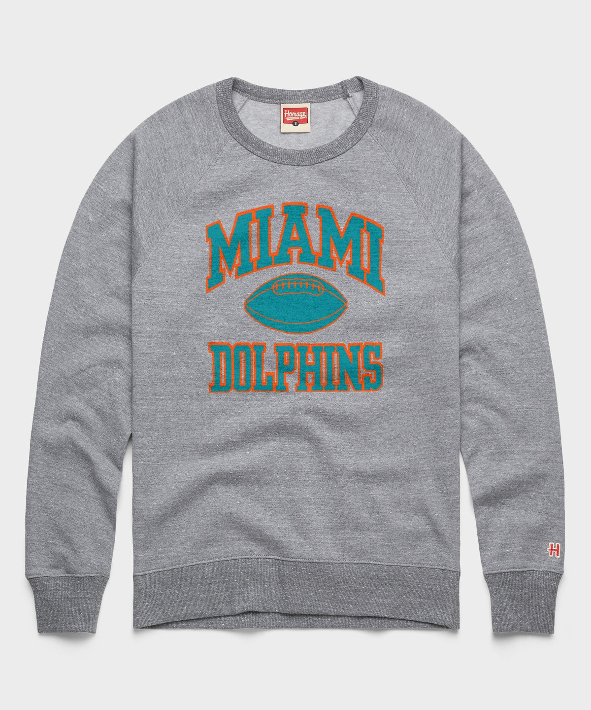 Miami Dolphins Gridiron Crewneck Unisex
