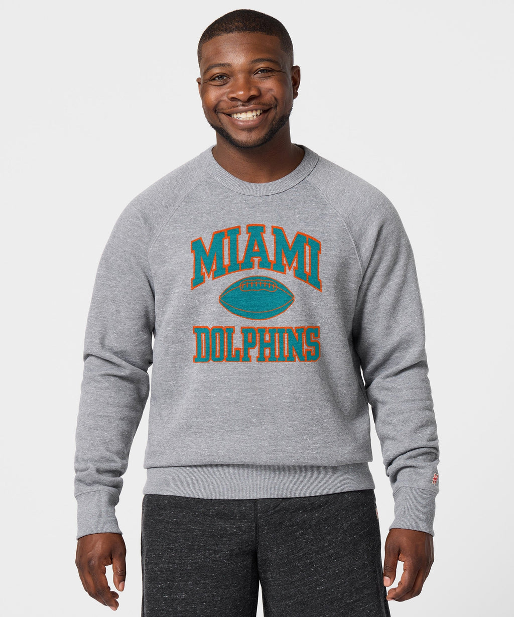 Miami Dolphins Gridiron Crewneck Unisex