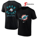 Miami Dolphins x Born and Raised logo shirt Unisex