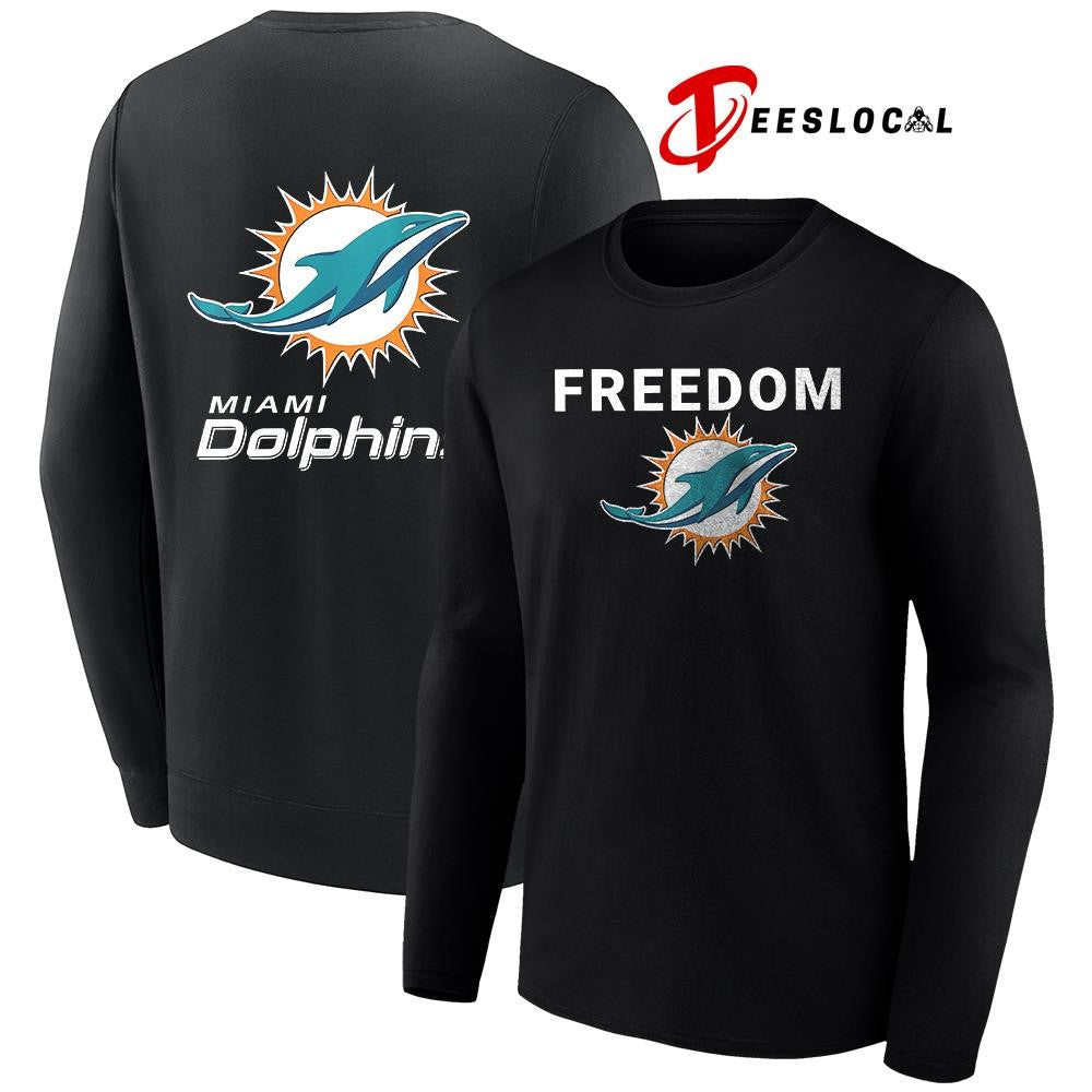 Miami Dolphins x Freedom logo shirt Unisex