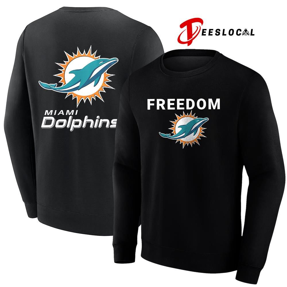 Miami Dolphins x Freedom logo shirt Unisex