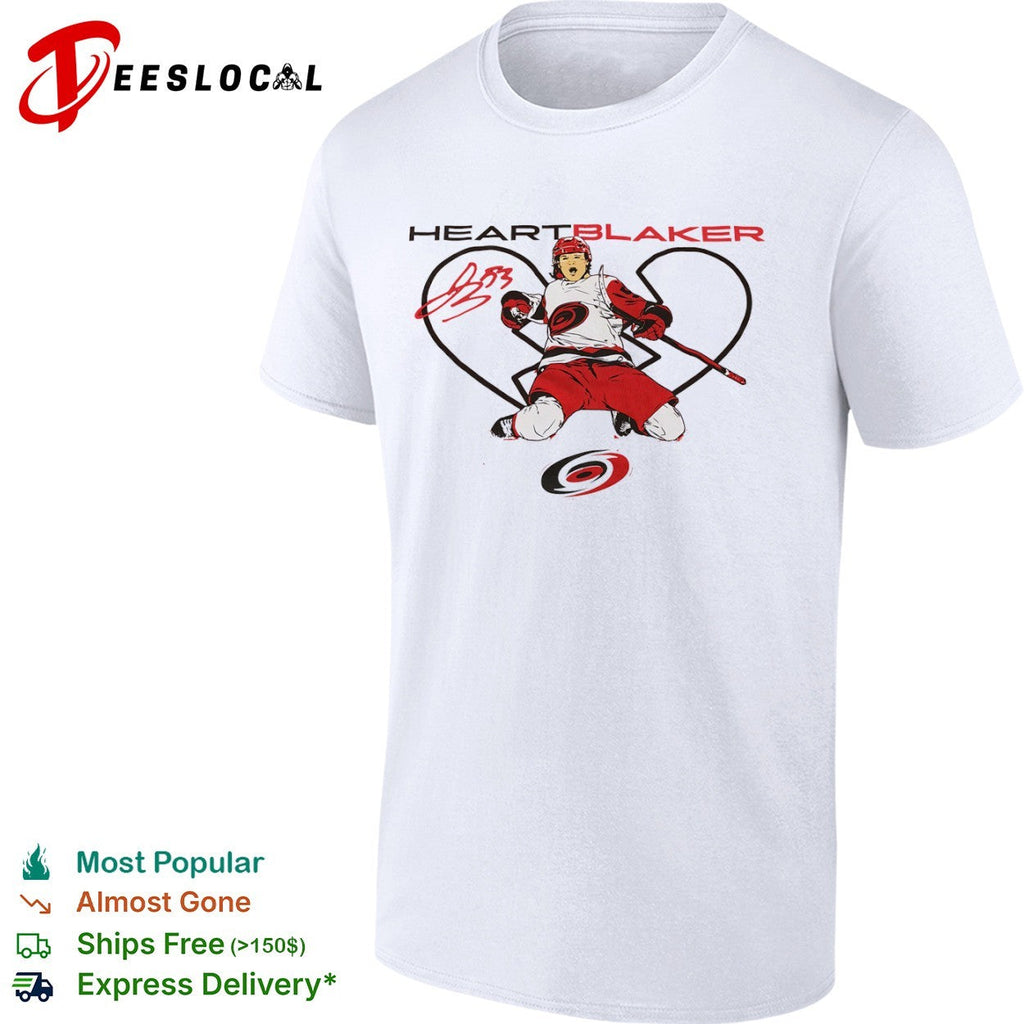 Michael Bunting Carolina Hurricanes NHL heartblaker shirt Unisex