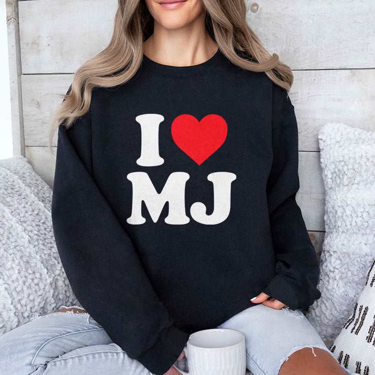 Michael Jackson I Love MJ T Shirt Unisex