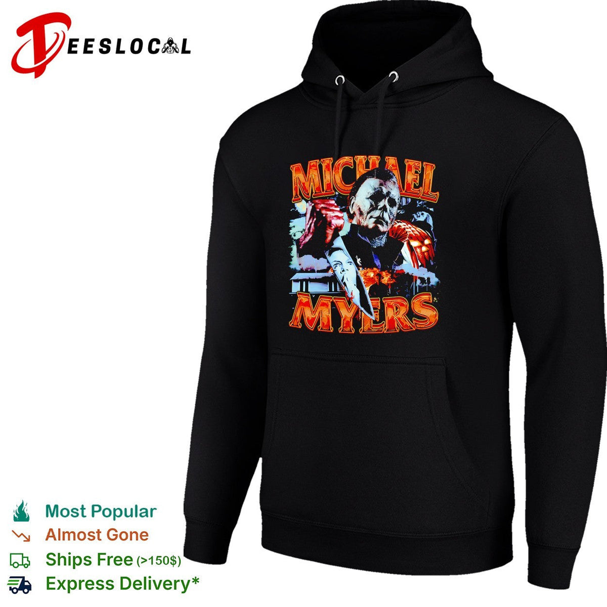 Michael Myers horror collage shirt Unisex