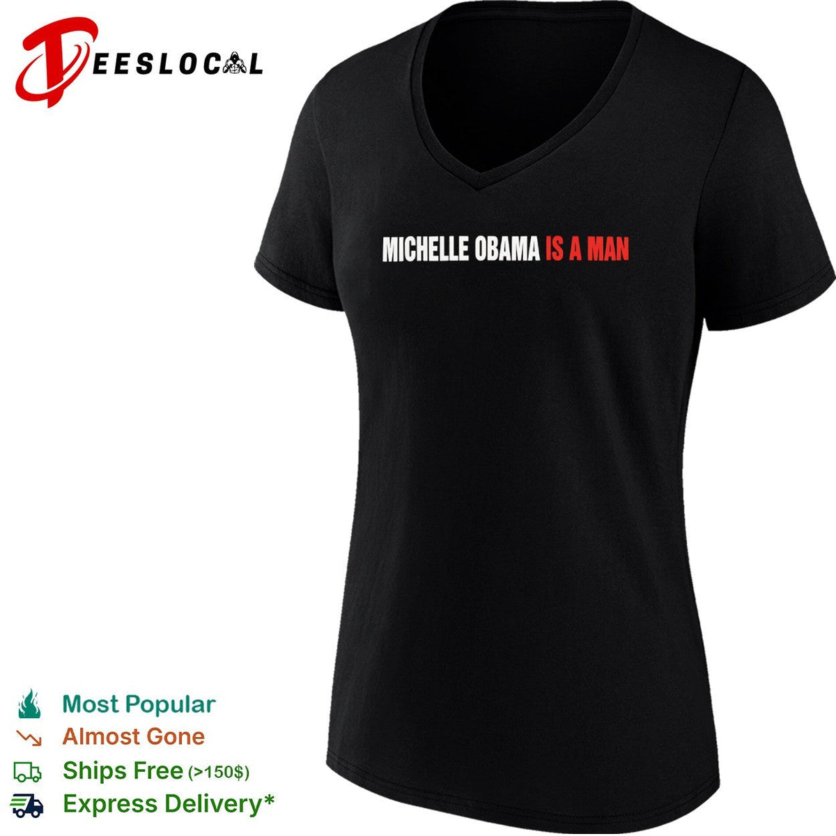 Michelle Obama is a man shirt Unisex